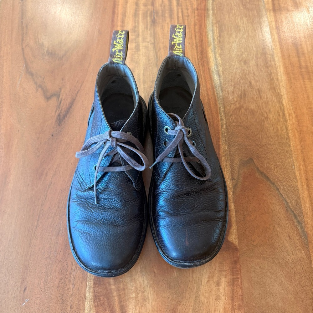 Dr. Martens Men's Brown Sussex Bear Track Chukka Boots Size 8 Mens 9 Womens